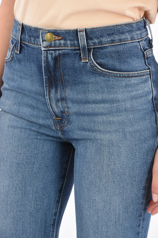 High-waist JULIA bootcut jeans