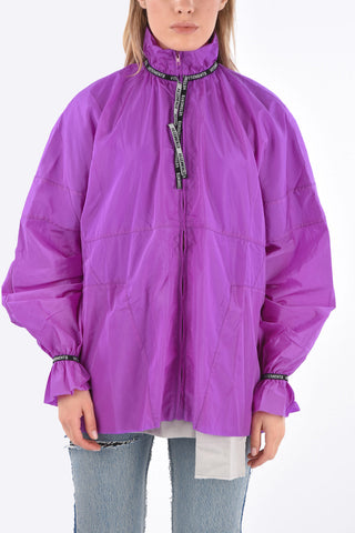 nylon full zip jacket