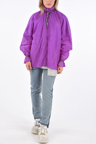 nylon full zip jacket