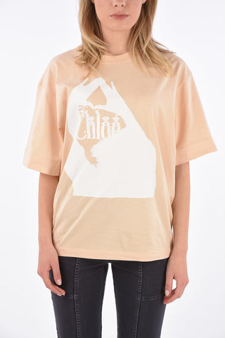 Cotton Printed Crew-Neck T-Shirt