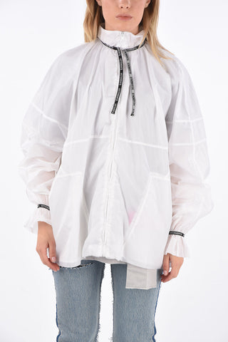 nylon full zip jacket