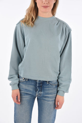 crewneck RIMINI sweatshirt with shoulder pads