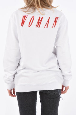 printed logo crew-neck sweatshirt