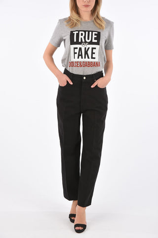 wide jeans KIM a vita alta