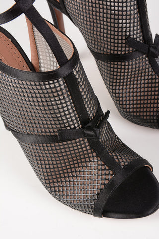 Sandals with Mesh Detail 12cm