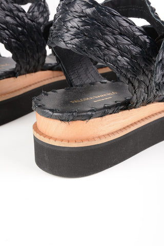 Raffia LEAH Platform Sandals