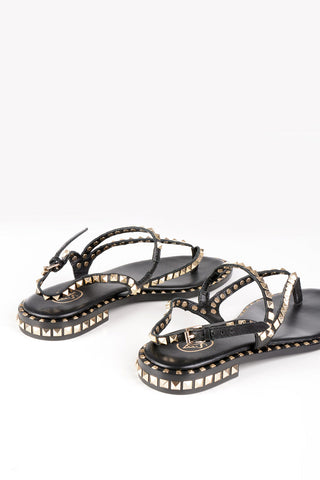 Studded Leather PEPS Thong Sandals