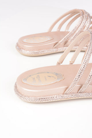 Satin FRIDA Jewel Slippers