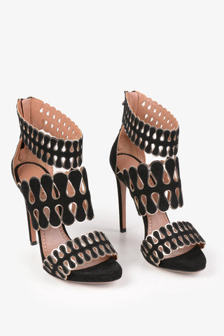 Suede Sandals 12cm
