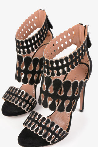 Suede Sandals 12cm