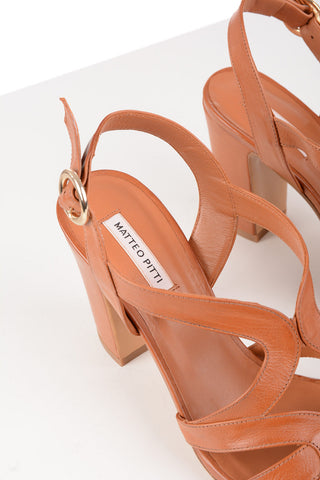 Leather Sandals 9cm