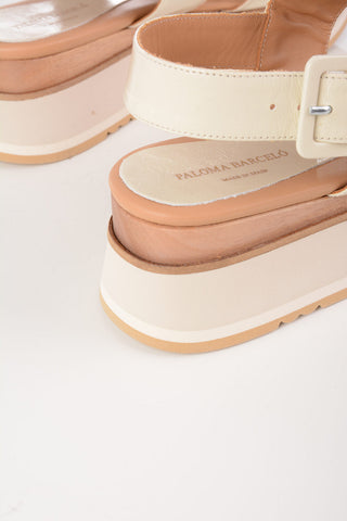 Sandali Platform PARADIS in Pelle 4cm