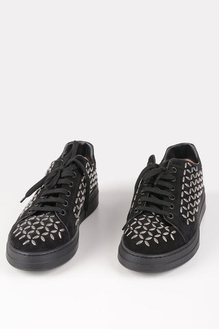 Studded Suede Sneakers