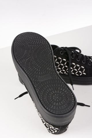 Studded Suede Sneakers