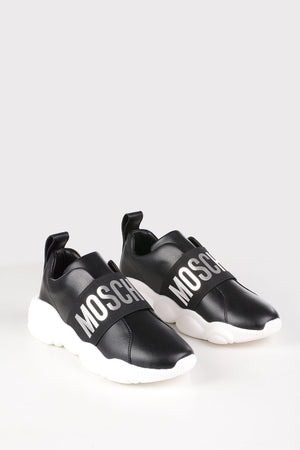 COUTURE Leather TEDDY Pull On Sneakers