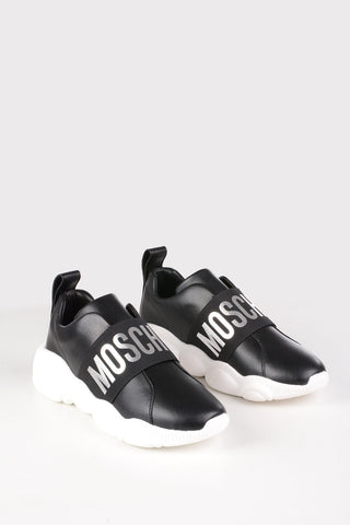 COUTURE Leather TEDDY Pull On Sneakers