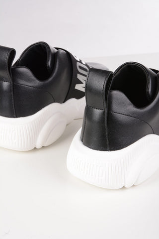 COUTURE Leather TEDDY Pull On Sneakers