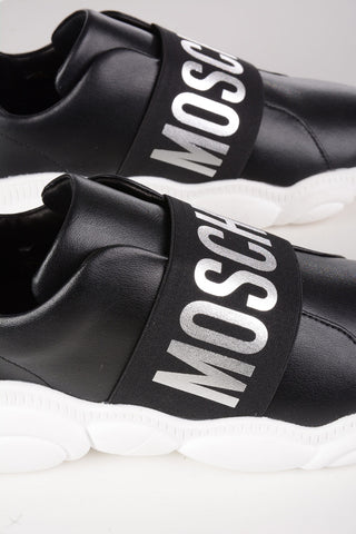 COUTURE Leather TEDDY Pull On Sneakers