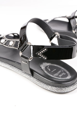 Sandals LADY PERLA with Jewel Applications 3cm