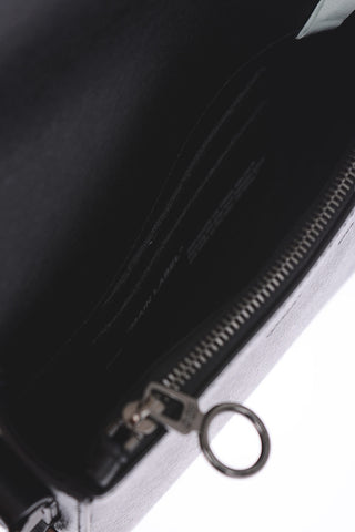 Mini Borsa Flap in Pelle Scamosciata