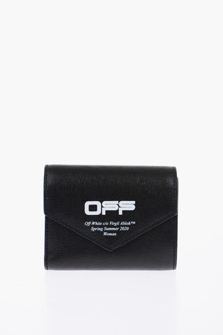 Portafoglio in Pelle con Stampa Logo