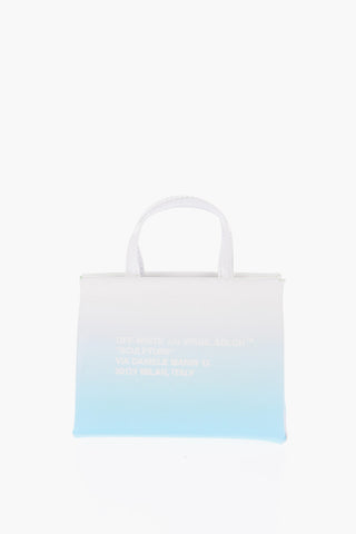 Leather Mini Tote Bag with Removable Shoulder Strap
