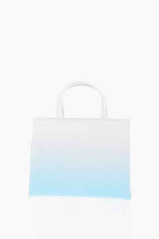Leather Mini Tote Bag with Removable Shoulder Strap