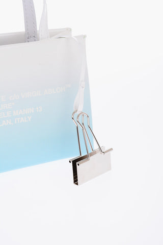 Leather Mini Tote Bag with Removable Shoulder Strap