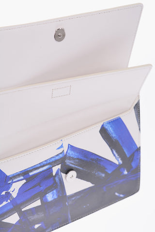 printed leather JITNEY 1.0 Clutch with removable shoulder strap