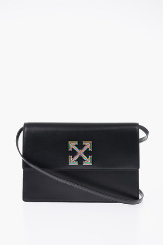 leather JITNEY 1.0 Clutch with removable shoulder strap