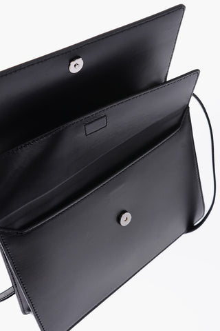 leather JITNEY 1.0 Clutch with removable shoulder strap