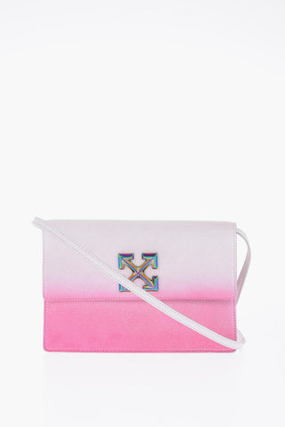 suede leather JITNEY 1.0 Clutch with removable shoulder strap