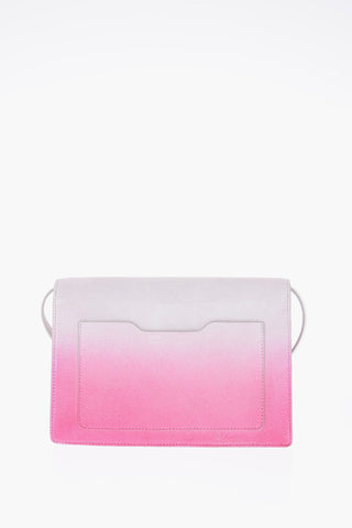 suede leather JITNEY 1.0 Clutch with removable shoulder strap