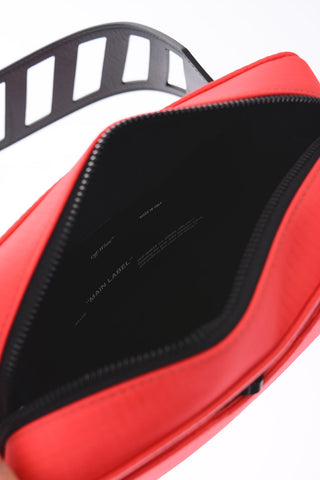 Camera Bag in Tessuto con Tracolla Removibile