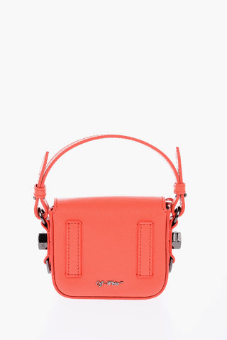 leather baby flap bag with removable shoulder strap