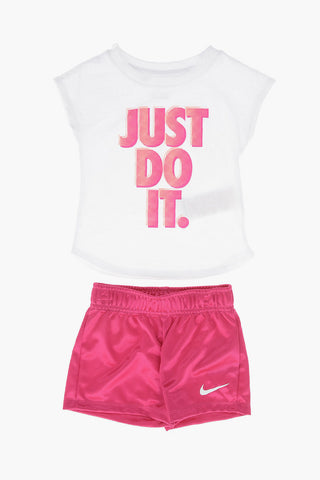 Printed T-shirt and Shorts Set