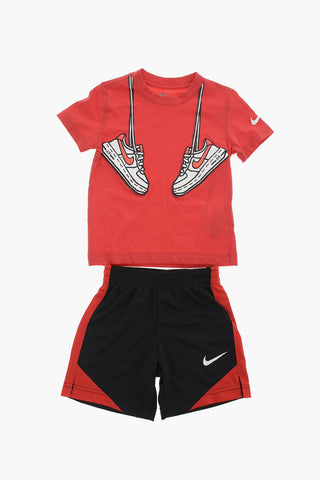 Set T-shirt e Pantaloncini con Stampa