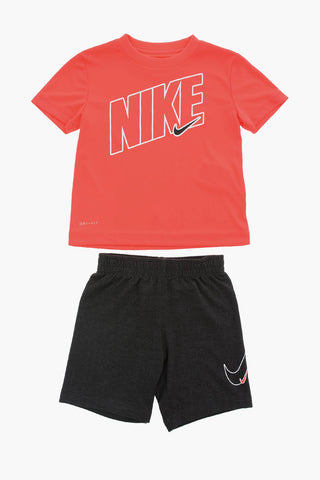 Printed T-shirt and Shorts Set