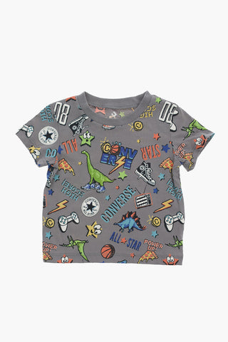 Set T-shirt e Pantaloncini a Fantasia