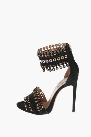 Suede Sandals 12cm