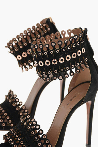 Suede Sandals 12cm