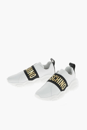 COUTURE Leather TEDDY Pull On Sneakers