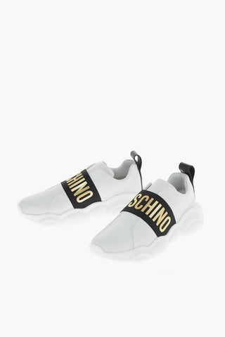 COUTURE Leather TEDDY Pull On Sneakers