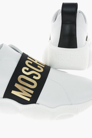 COUTURE Leather TEDDY Pull On Sneakers