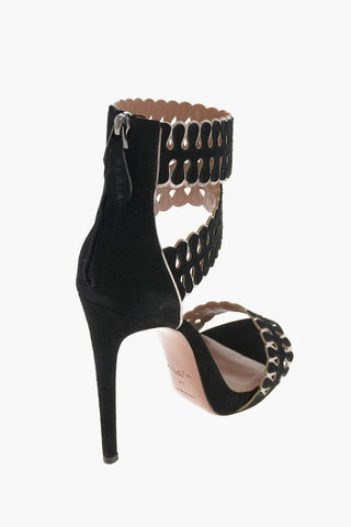 Suede Sandals 12cm