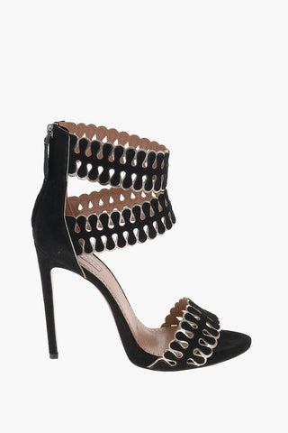 Suede Sandals 12cm