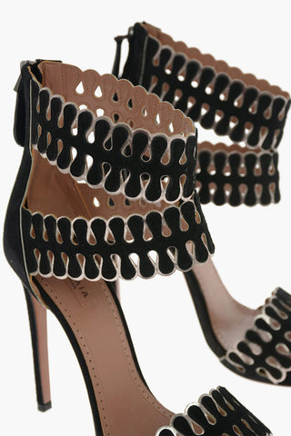 Suede Sandals 12cm