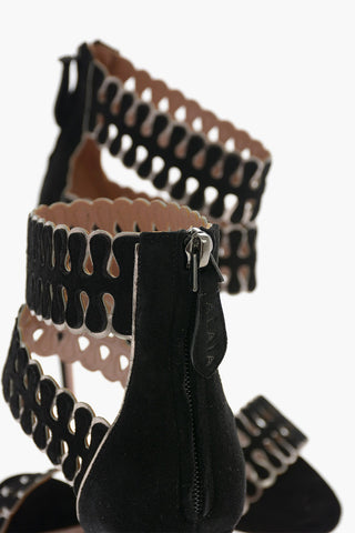 Suede Sandals 12cm