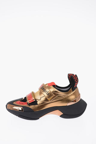 Leather RECOVERY Sneakers with Touch Strap Closure