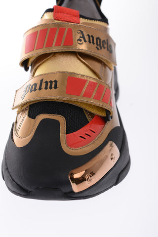 Leather RECOVERY Sneakers with Touch Strap Closure